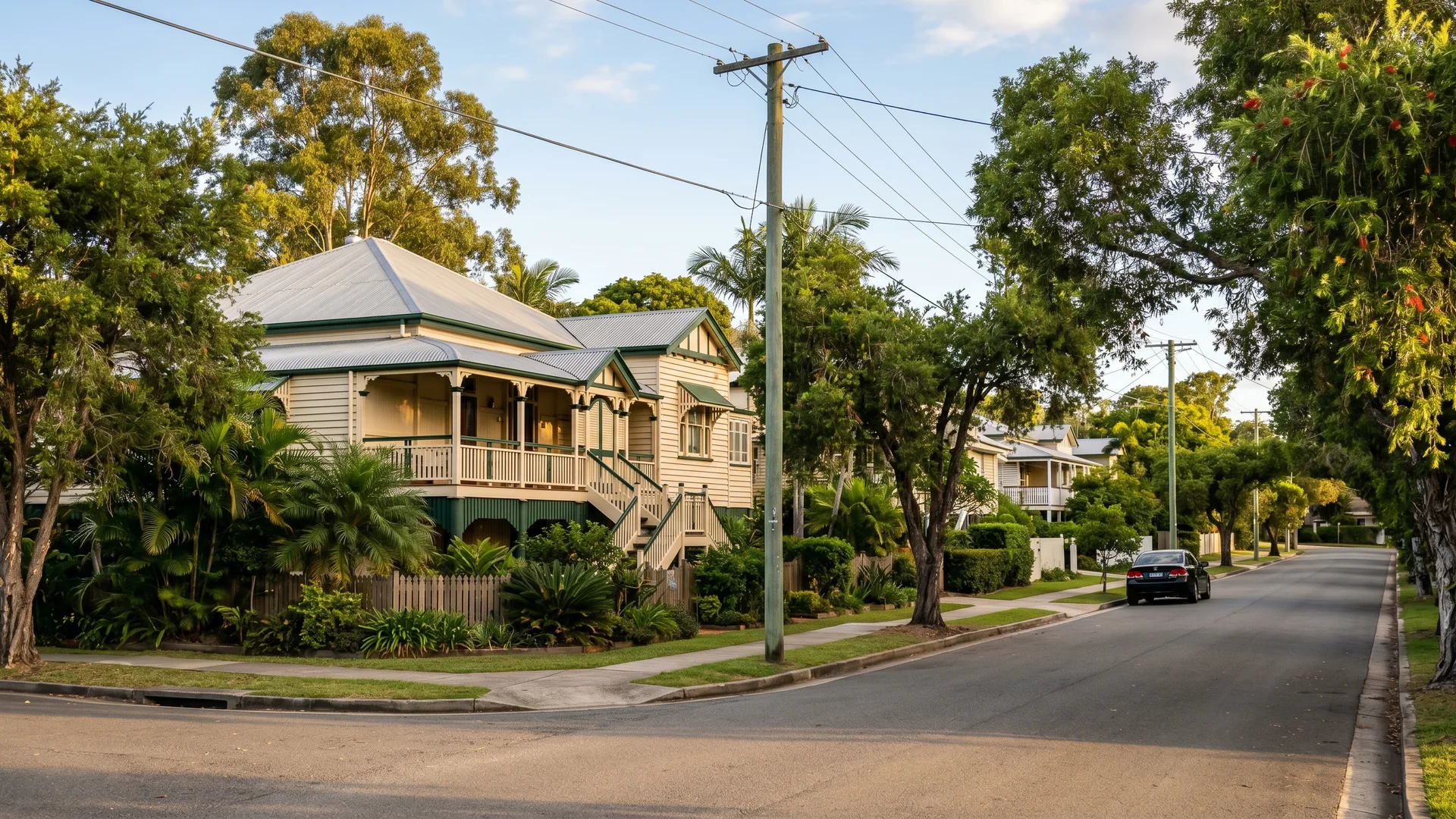 Concreting Balmoral in Morningside