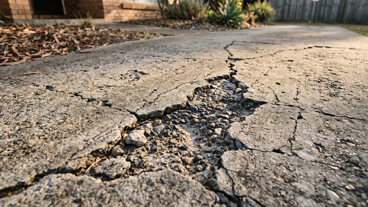 How do you know when a concrete driveway actually needs replacing? in Morningside